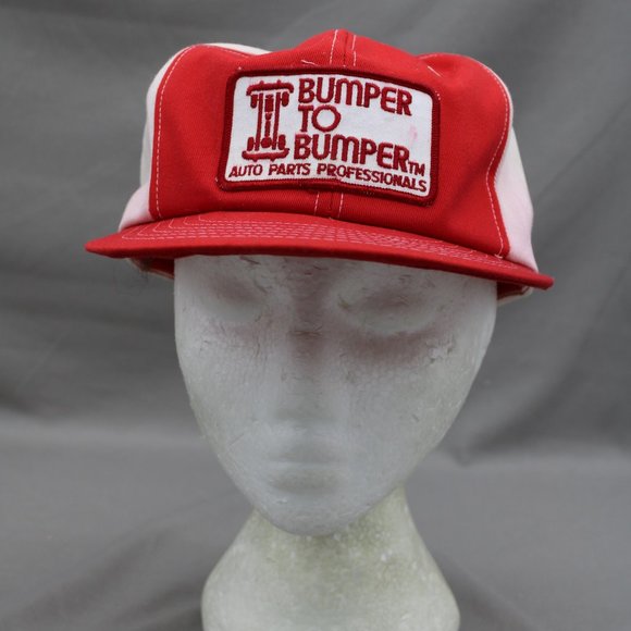 Vintage Patched Hat - Bumper to Bumper Tri Colour Panel - Adult Snapback - Picture 3 of 8